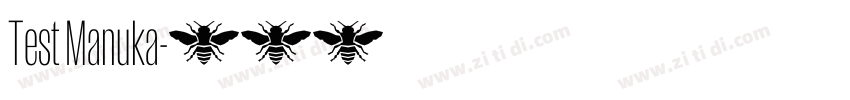 Test Manuka字体转换